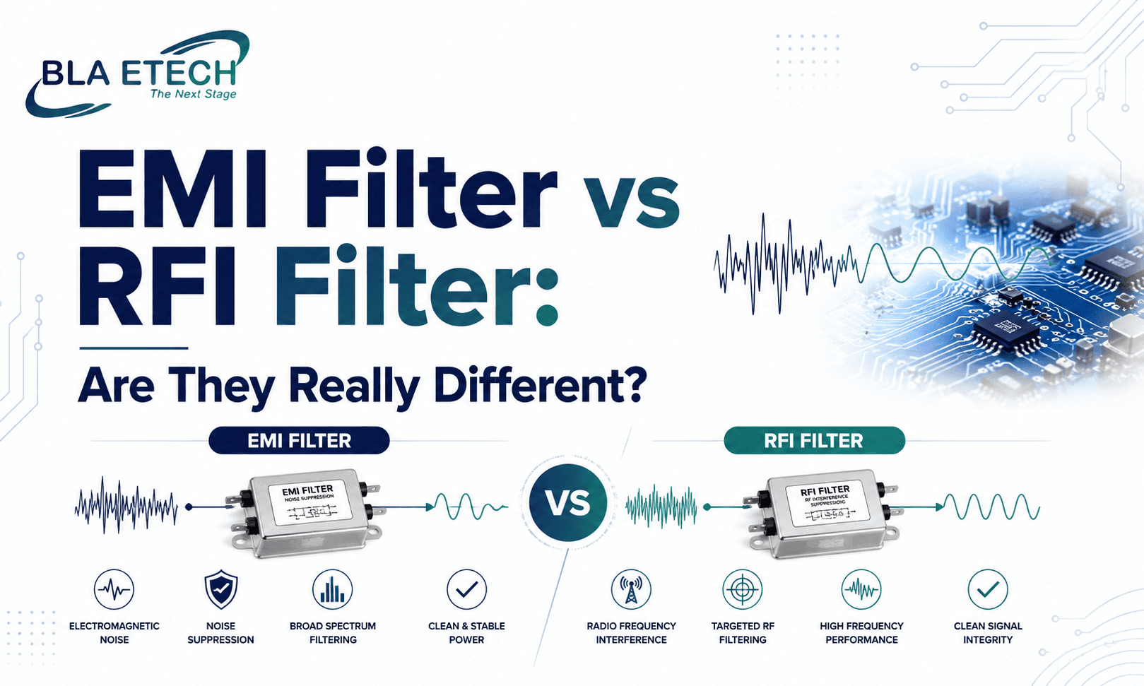 EMI Filter vs RFI Filter: Are They Really Different?
